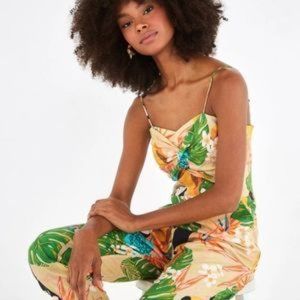 Farm Rio Beach Palm Jumpsuit